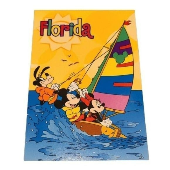 Disney Office Mickey Mouse And Friends Florida Postcards Setof